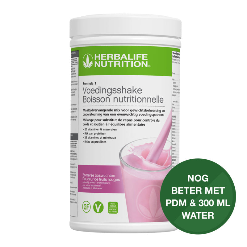 Formula 1 Voedingsshake Zomerse bosvruchten 550 g