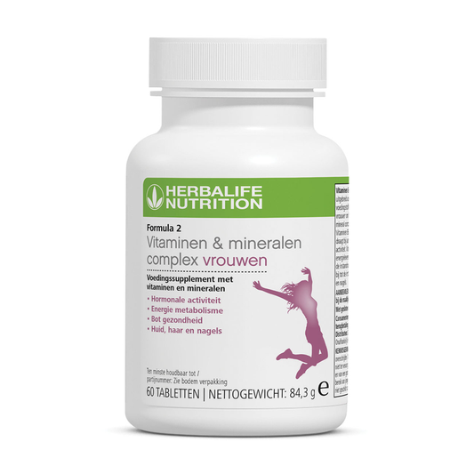 Formula 2 Vitaminen- & Mineralencomplex Vrouwen 60 tabletten